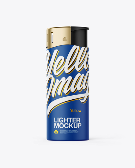 Matte Lighter Mockup Matte Lighter Mockup