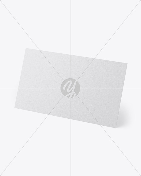 Textured Business Card Mockup PSD #3