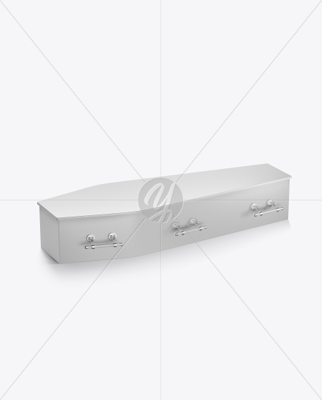 Coffin Mockup PSD #3