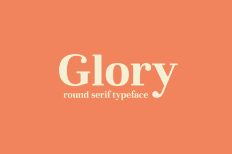 Glory - Round Serif font