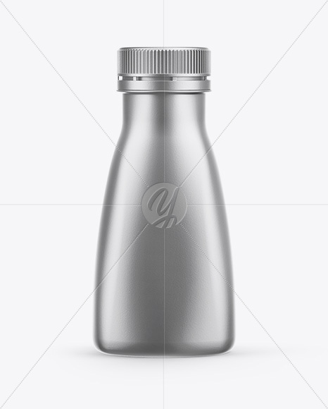 Metallic Bottle Mockup PSD #3