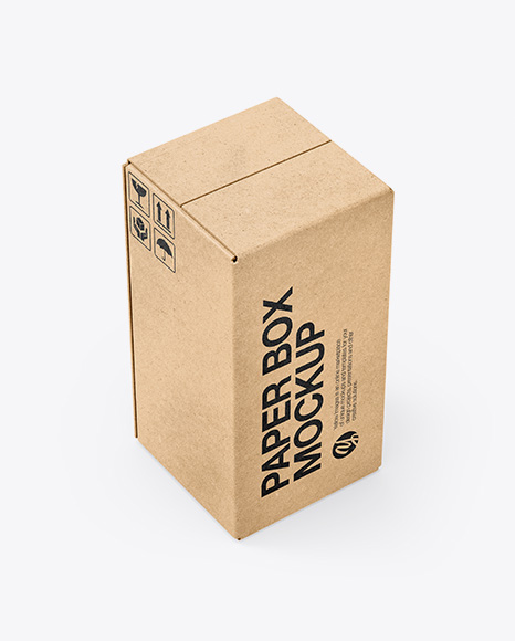 Kraft Box Mockup