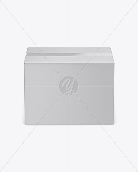 Matte Box Mockup PSD #3