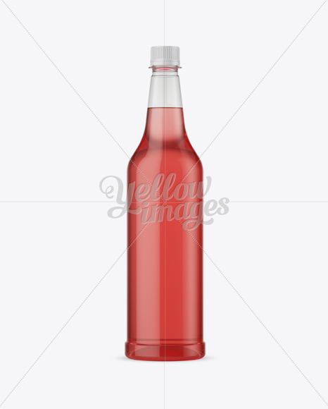 Download Download Pink Syrup Bottle Mockup - Front View PSD - Free ...