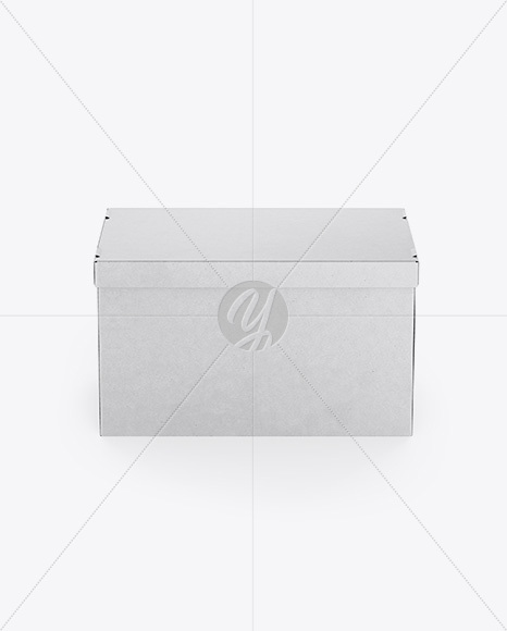 Kraft Box Mockup PSD #3