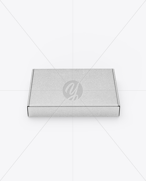 Kraft Paper Box Mockup PSD #3