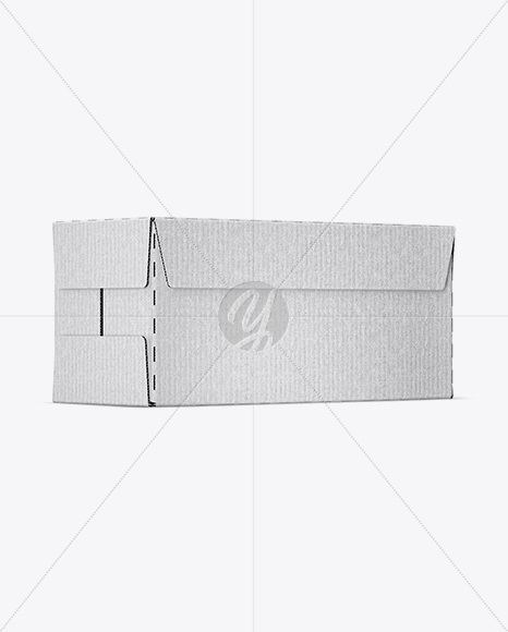 Kraft Paper Box Mockup PSD #3