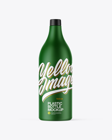 Matte Shampoo Bottle Mockup