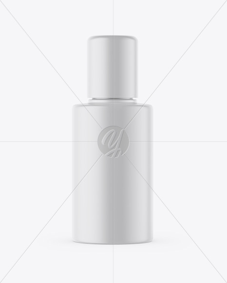 Matte Cosmetic Bottle Mockup PSD #3