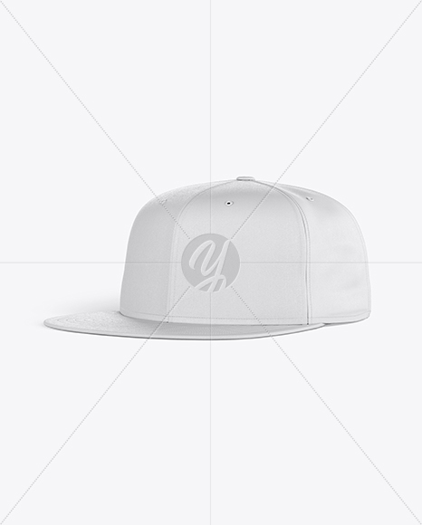 Snapback Cap Mockup PSD #3