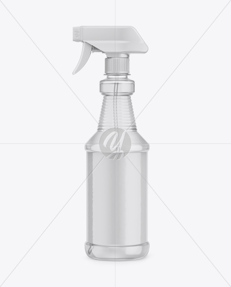 Spray Bottle Mockup PSD #3