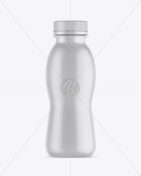 Matte Plastic Bottle Mockup PSD #3