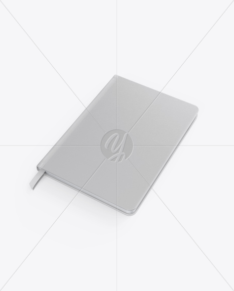 Leather Notebook Mockup PSD #3