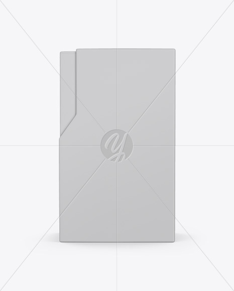 Matte Box Mockup PSD #3