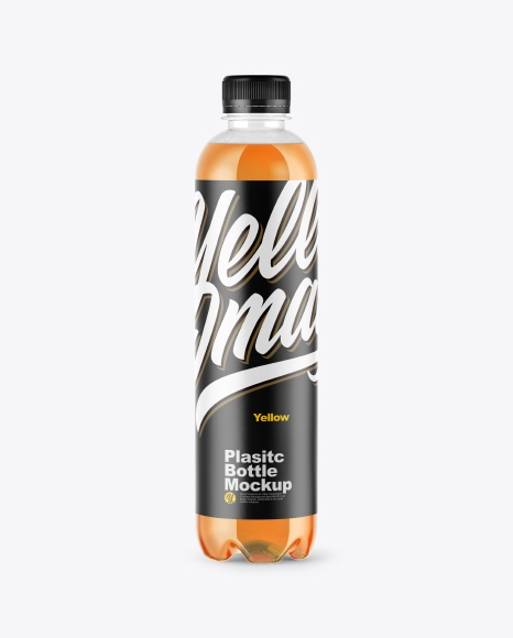 PET Drink Bottle Mockup