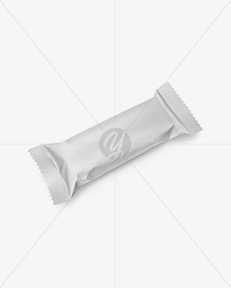 Matte Snack Bar Mockup PSD #3