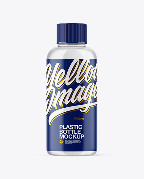 Clear Cosmetic Bottle Mockup