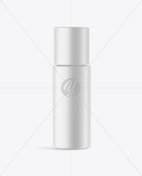 Matte Plastic Bottle Mockup PSD #3