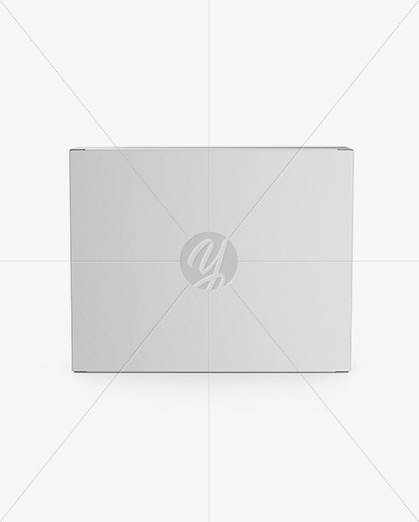 Matte Box Mockup PSD #3