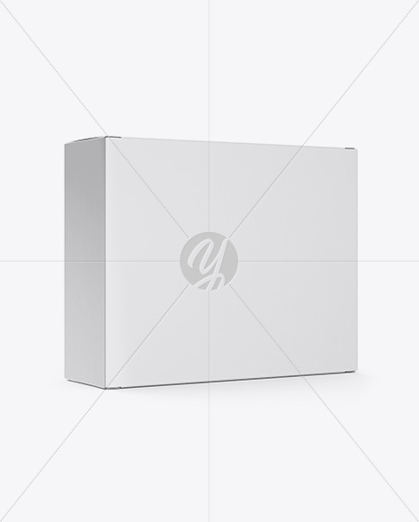 Matte Box Mockup PSD #3