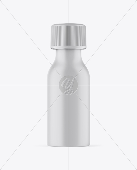 Matte Bottle Mockup PSD #3