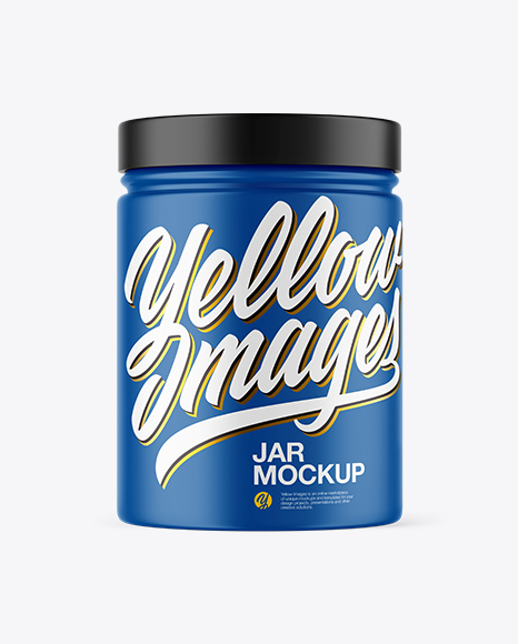 Matte Jar Mockup