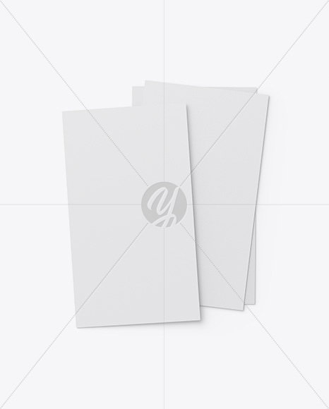 Three Textured Business Cards Mockup PSD #3