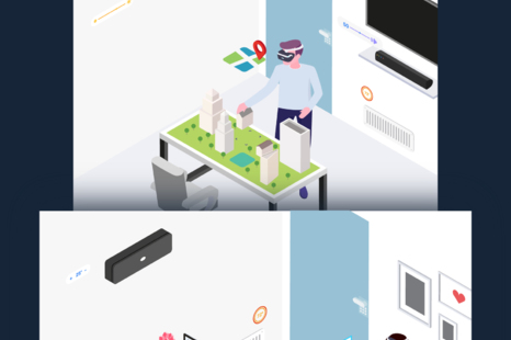 Smart Things Isometric Illustration Concept v.3