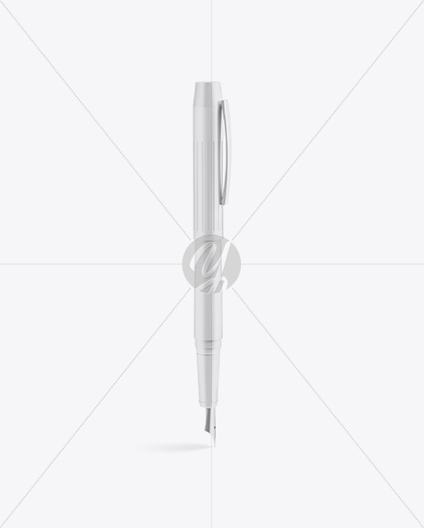 Matte Pen Mockup PSD #3