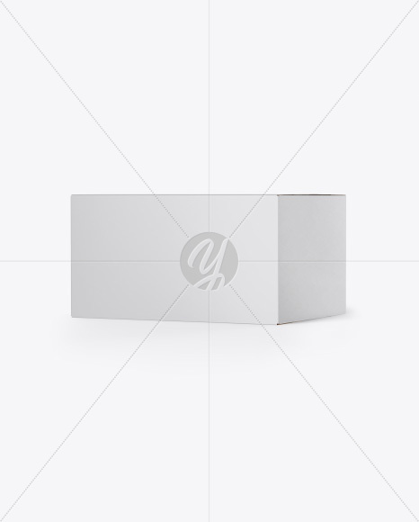 Paper Box Mockup PSD #3