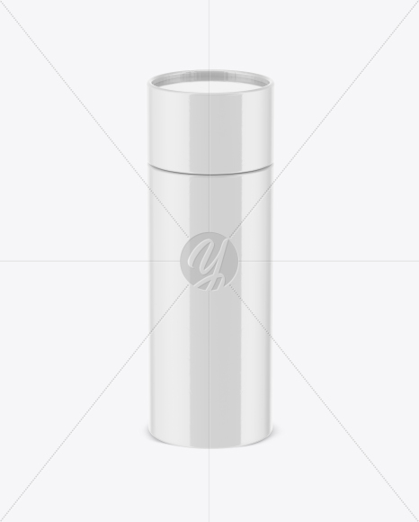 Download Kraft Paper Tube Mockup In Tube Mockups On Yellow Images Object Mockups PSD Mockup Templates