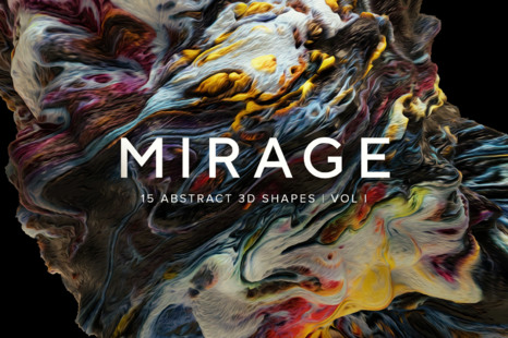 Mirage Vol.1: Abstract 3D Shapes