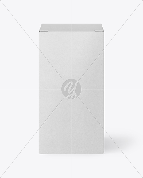Kraft Paper Box Mockup PSD #3
