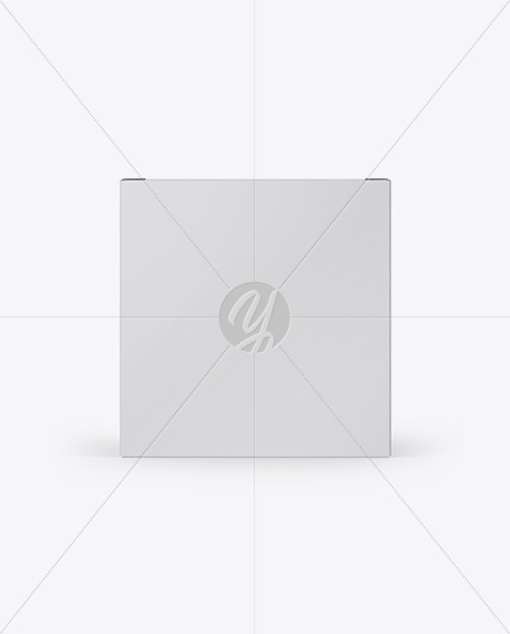 Matte Box Mockup PSD #3