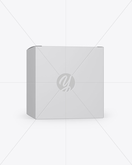 Matte Box Mockup PSD #3