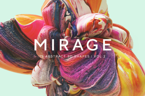 Mirage Vol.2: Abstract 3D Shapes