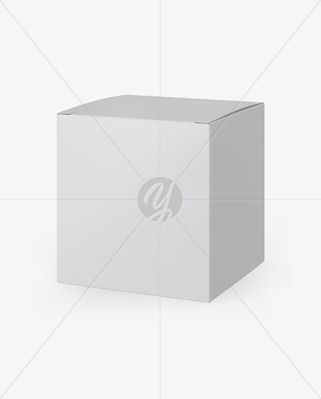 Matte Box Mockup PSD #3