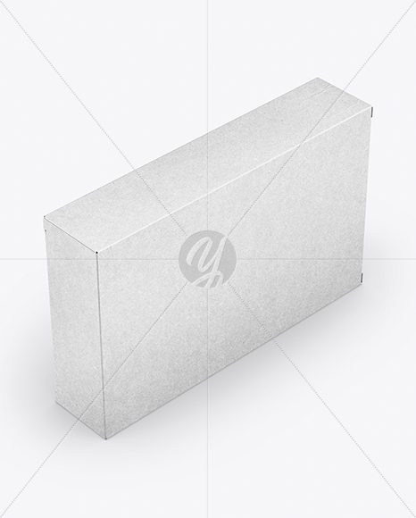 Download Kraft Box Mockup In Box Mockups On Yellow Images Object Mockups