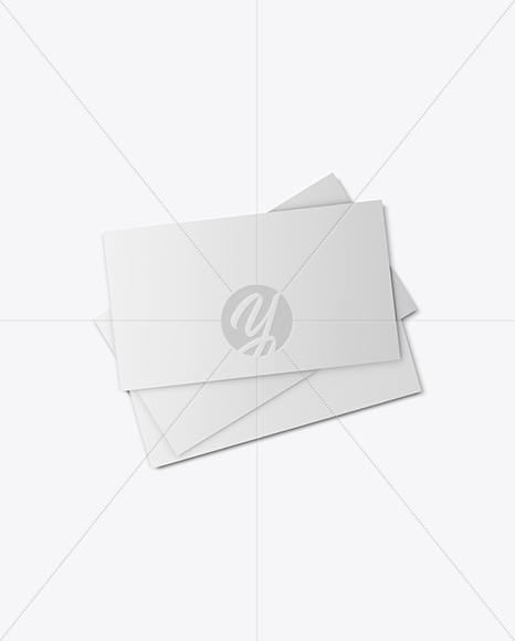 Three Business Cards Mockup PSD #3