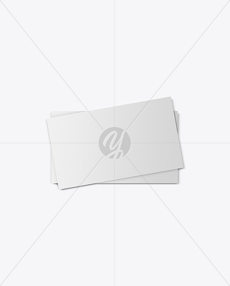 Two Business Cards Mockup PSD #3