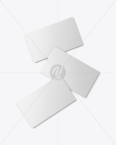 Three Business Cards Mockup PSD #3