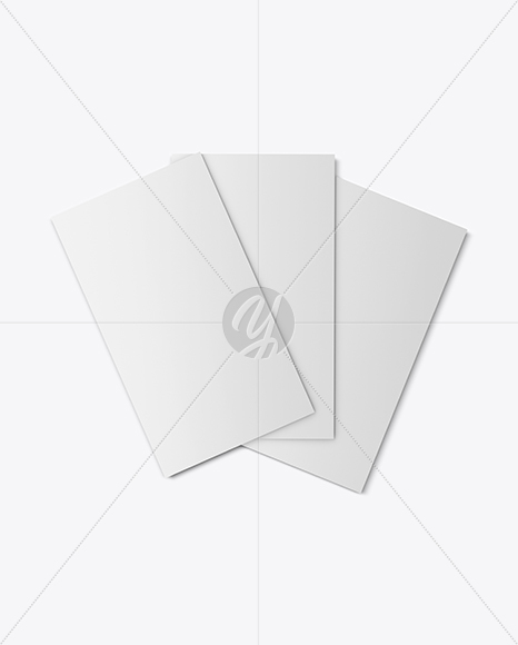 Three Business Cards Mockup PSD #3