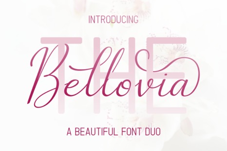 The Bellovia - Font Duo