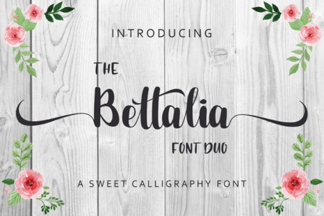 The Bettalia Font Duo
