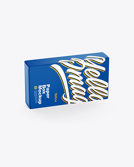 Paper Box Mockup