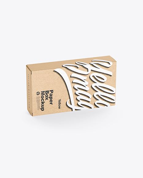 Kraft Box Mockup