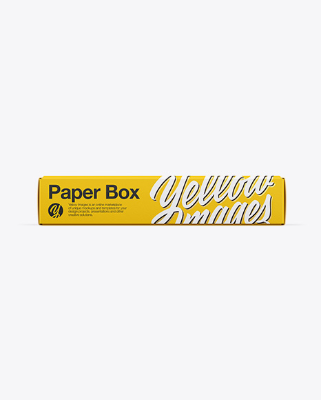 Paper Box Mockup