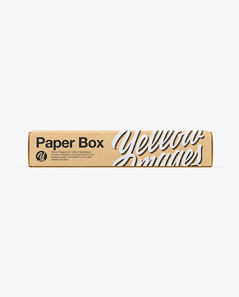 Kraft Box Mockup