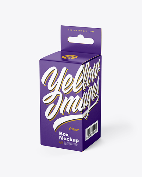 Paper Box Mockup PSD #4
