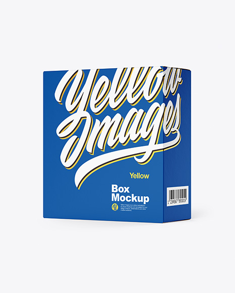 Paper Box Mockup